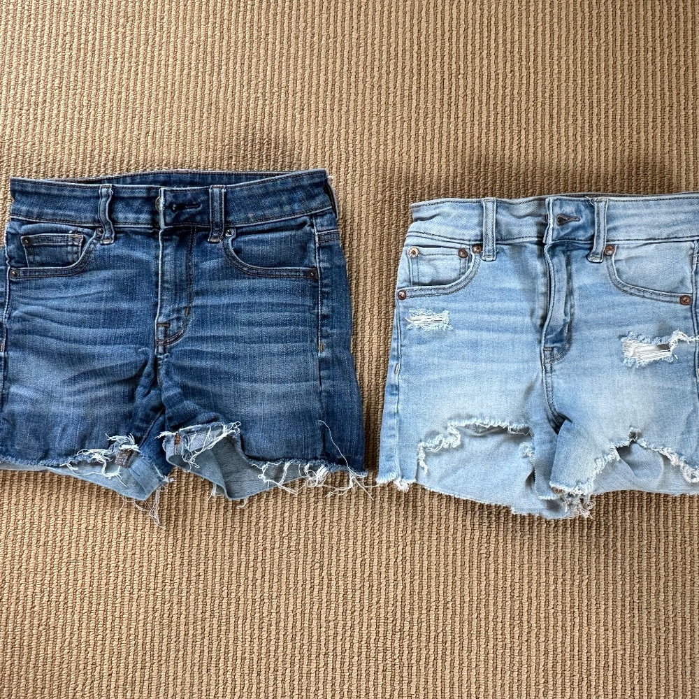 American Eagle Jean Shorts - 2 Pairs